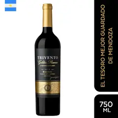 TRIVENTO - Vino Golden Reserva Malbec Botella 750 mL