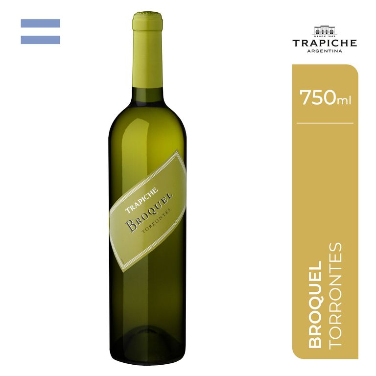 Vino Broquel Trapiche Torrontés Botella 750 mL
