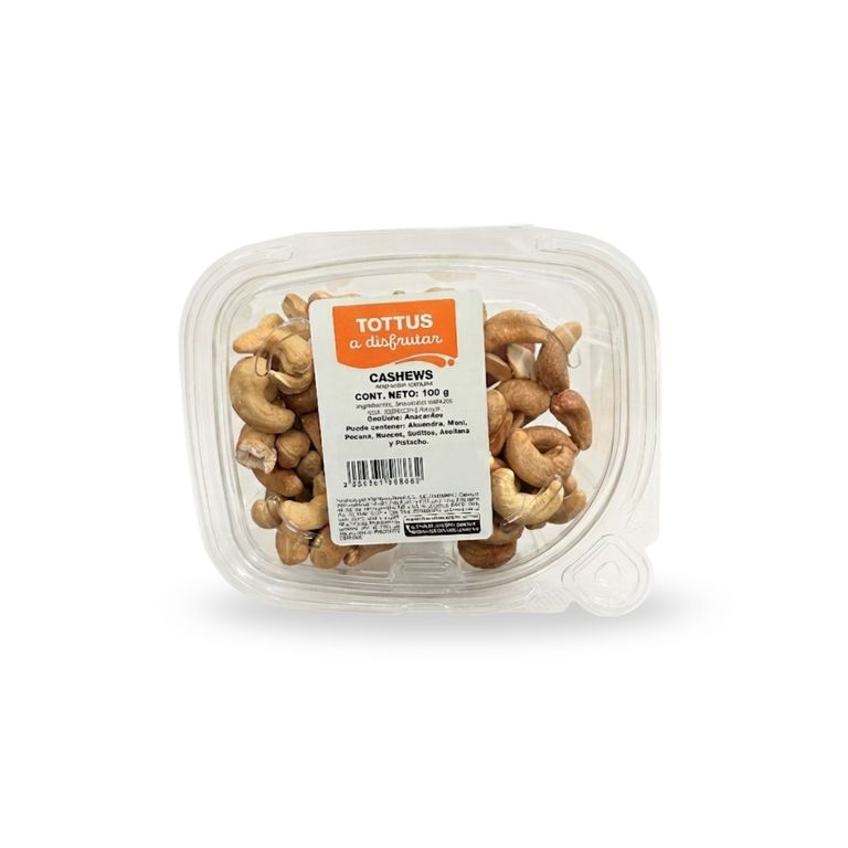 Cashews Salados Tottus Envase 100 g