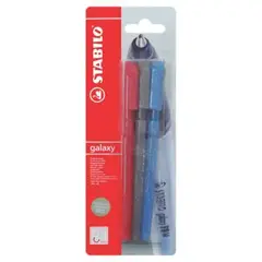 STABILO - Lapiceros Stabilo Galaxy 818 Punta Fina Empaque 3 Und