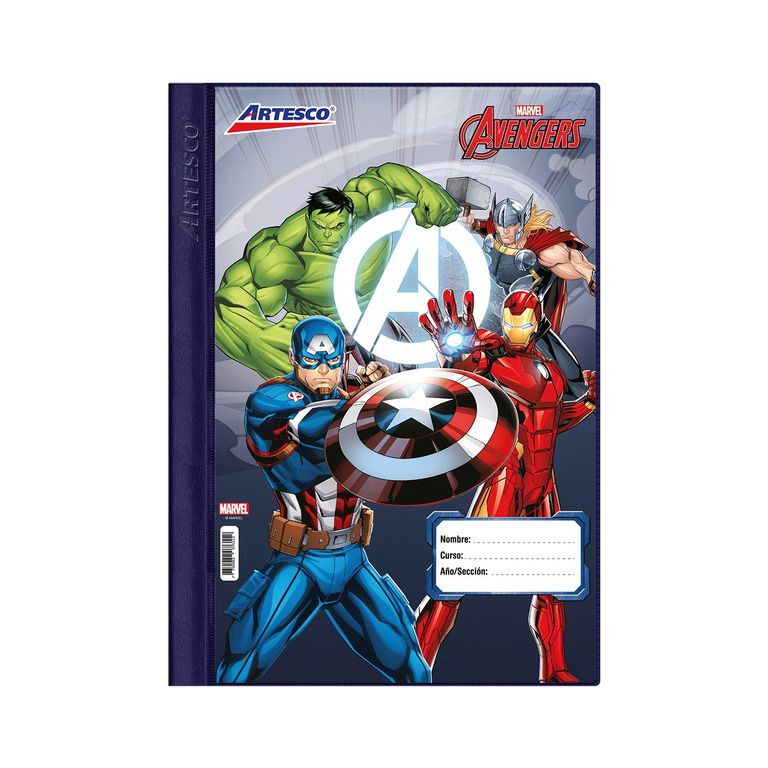 Fólder Artesco Vengadores Oficio Con Fastener