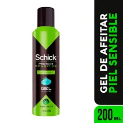 SCHICK - Gel de Afeitar Schick Piel Sensible Envase 200 mL