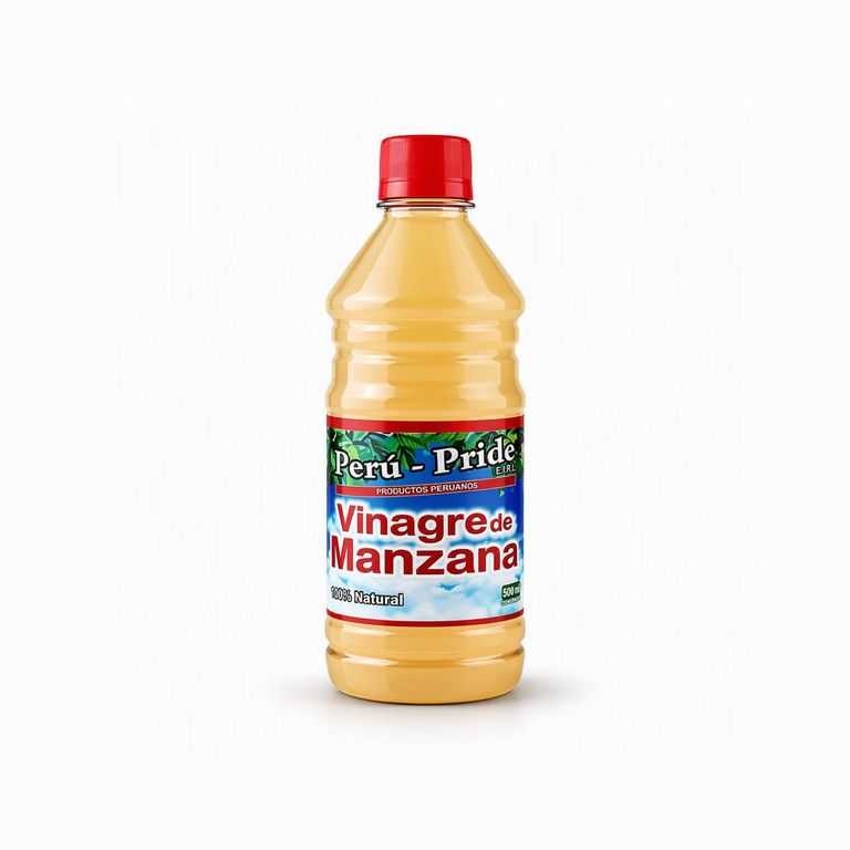 Vinagre de Manzana Peru Pride Botella 500 mL