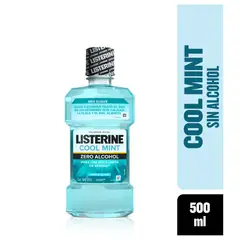 LISTERINE - Enjuage Bucal Cool Mint Zero Envase 500 mL