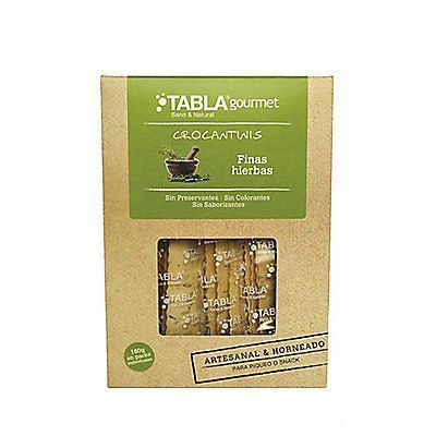 Crocantinis Tabla Gourmet Finas Hierbas Caja 160 g
