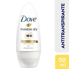 DOVE - Antitranspirante Protex Roll On Invisible Dry Envase 50 mL
