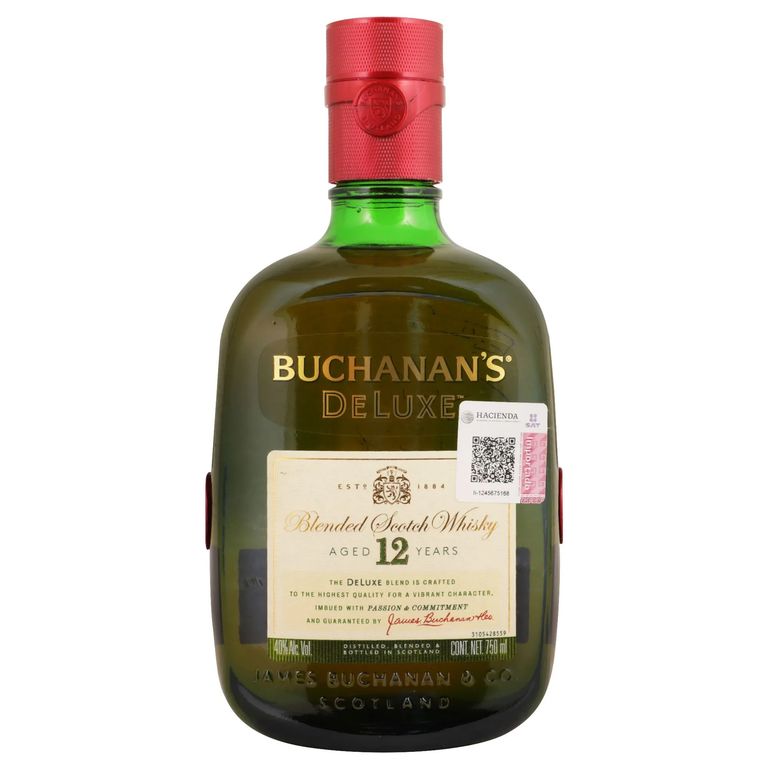Whisky Buchanans Deluxe Botella 750 mL