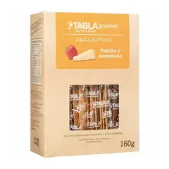 TABLA GOURMET - Crocantinis Tabla Gourmet Paprika y Parmesano Caja 160 g