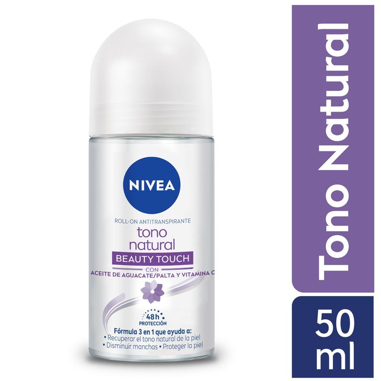 Desodorante Roll On Nivea Aclarado Beauty Envase 50 mL