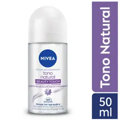NIVEA - Desodorante Roll On Nivea Aclarado Beauty Envase 50 mL
