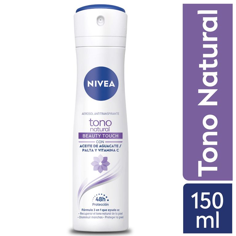 Desodorante en Spray Nivea Aclarado Beauty Envase 150 mL