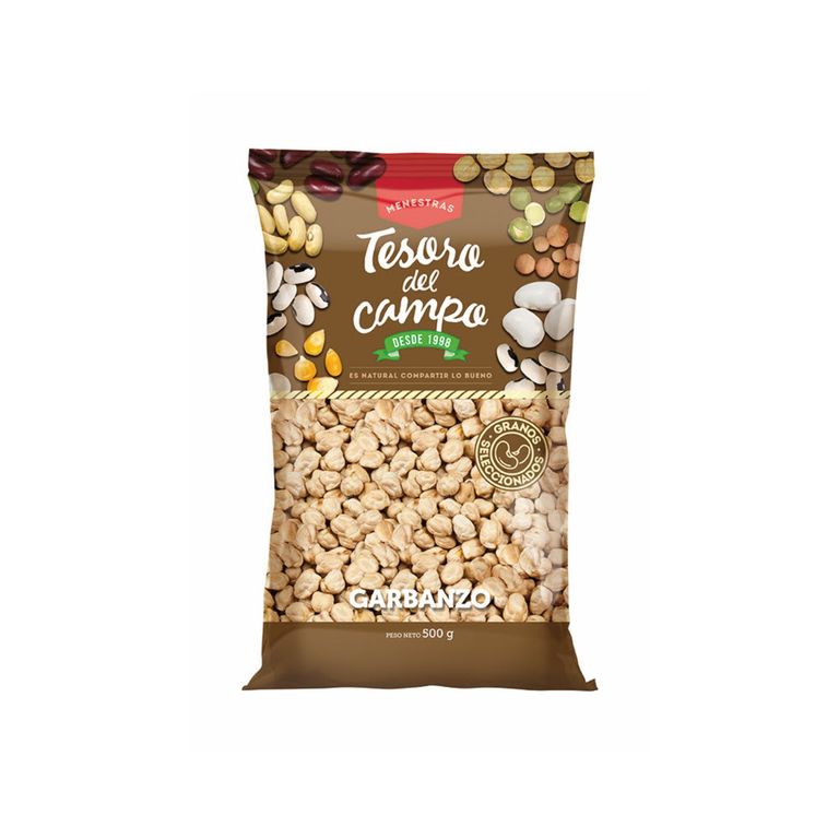 Garbanzo Tesoro del Campo Menestra Bolsa 500 g