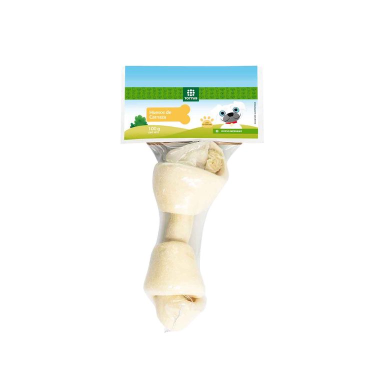 Hueso Carnaza Mediano para Perros Tottus Empaque 100 g