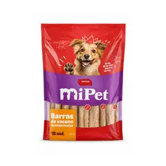 TOTTUS - Snack Barras Vacuno Deshidratadas MiPet Tottus Empaque 10 Und