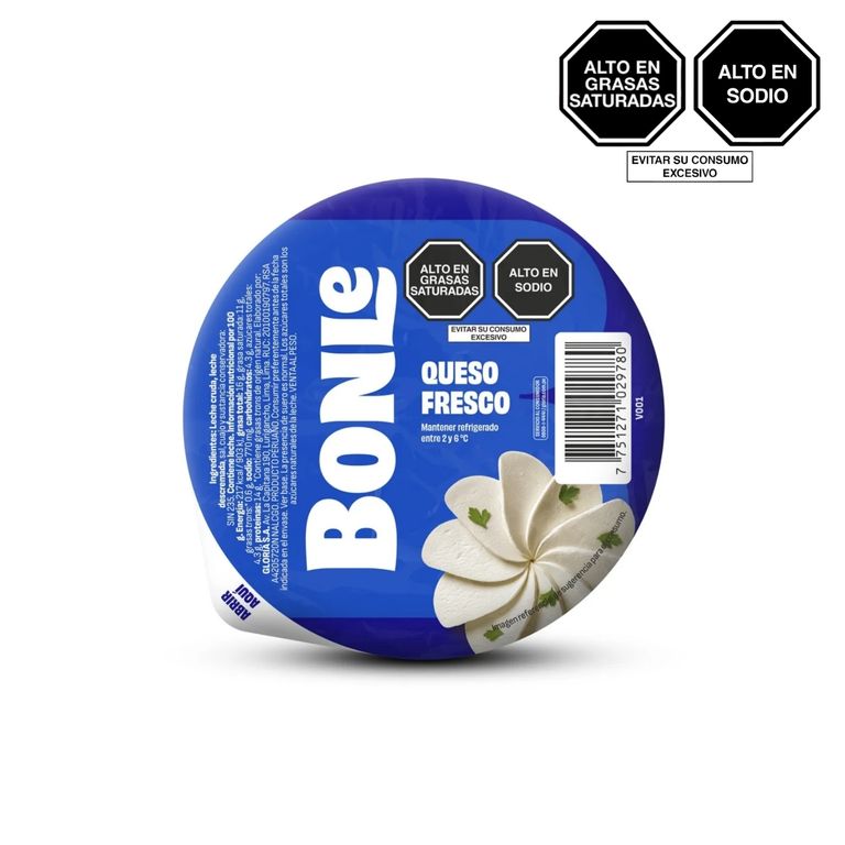 Queso Fresco Bonlé x Kg