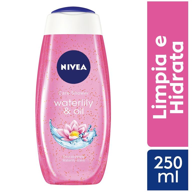 Gel de Ducha Nivea Waterlily & Oil Botella 250 mL