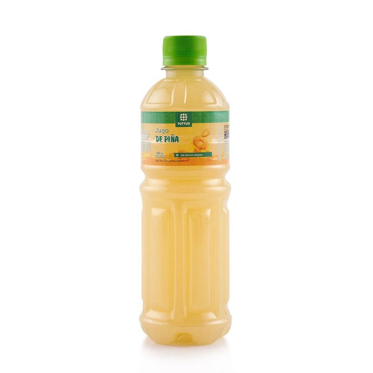 Jugo Pasteurizado De Piña Tottus Botella 500 mL