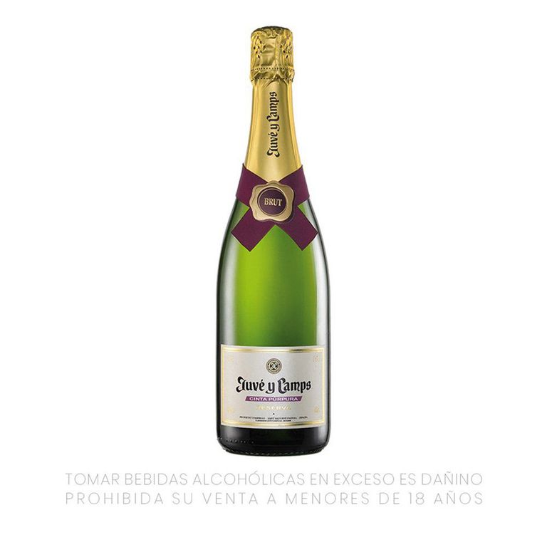Espumante Juve y Camps Cinta Púrpura Brut Botella 750 mL