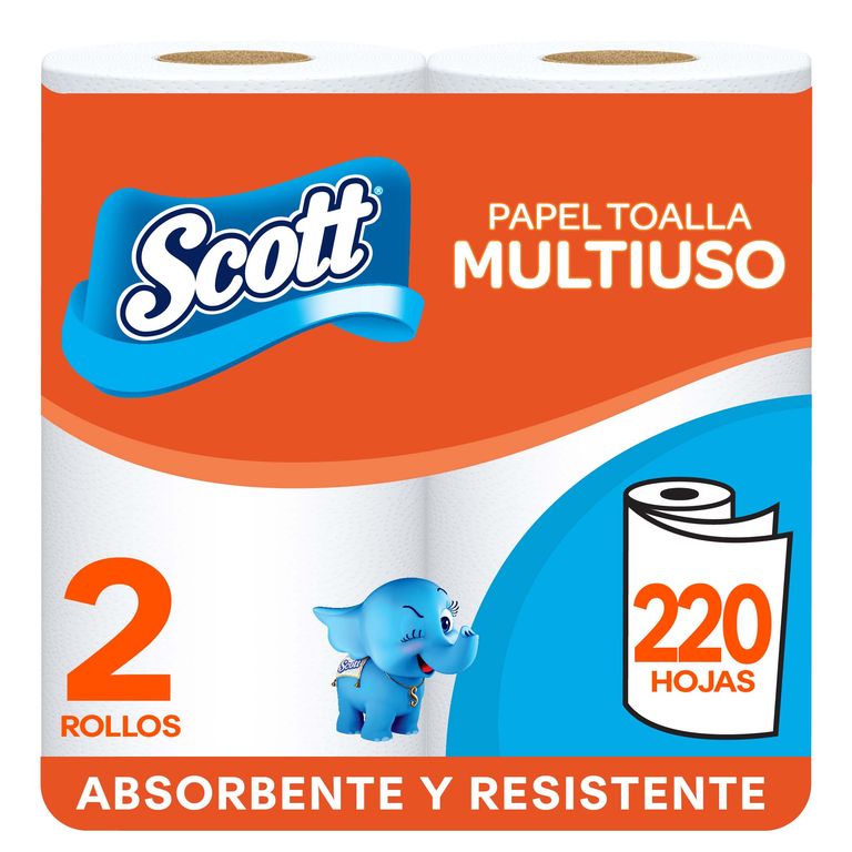 Papel Toalla Scott Multiusos Empaque 2 Und