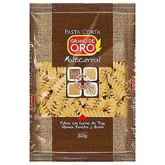 GRANO DE ORO - Fideo Tornillo Grano de Oro Multicereal Bolsa 225 g