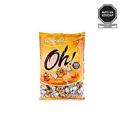 Caramelos Oh! Ambrosoli Bolsa 100 Und