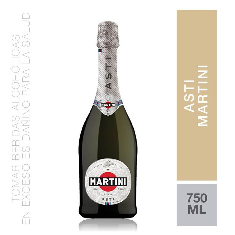 Espumante Martini Asti Italia Botella 750 mL
