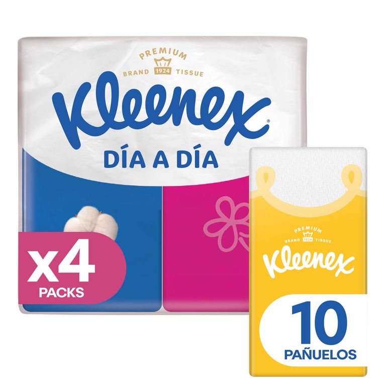 Pañuelos Faciales Bolsillo Kleenex Caja 40 Und