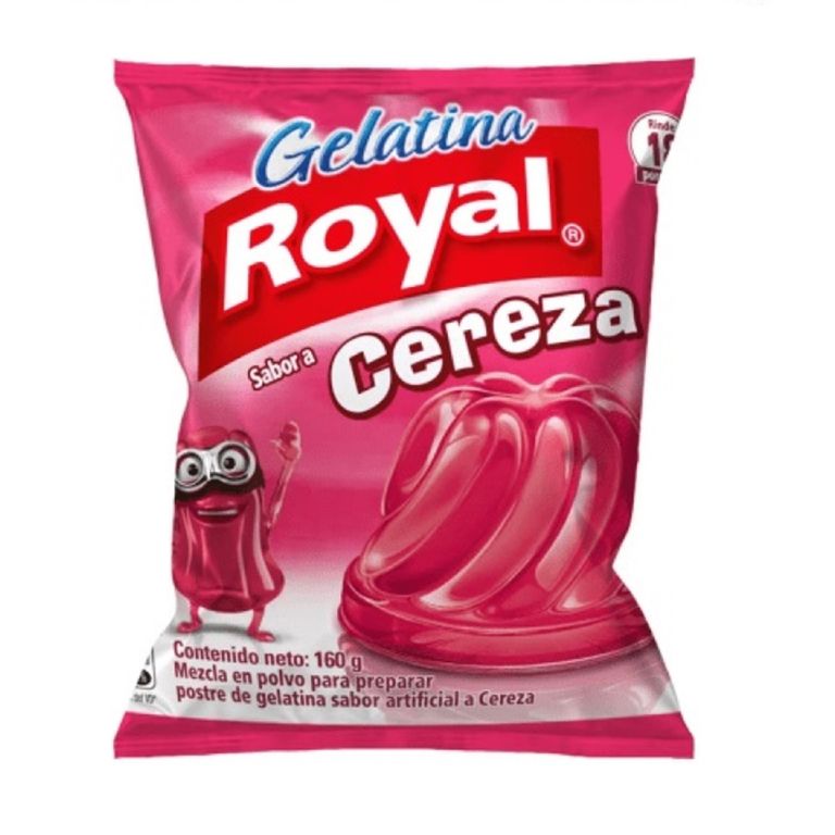 Gelatina Royal Sabor Cereza Bolsa 160 g
