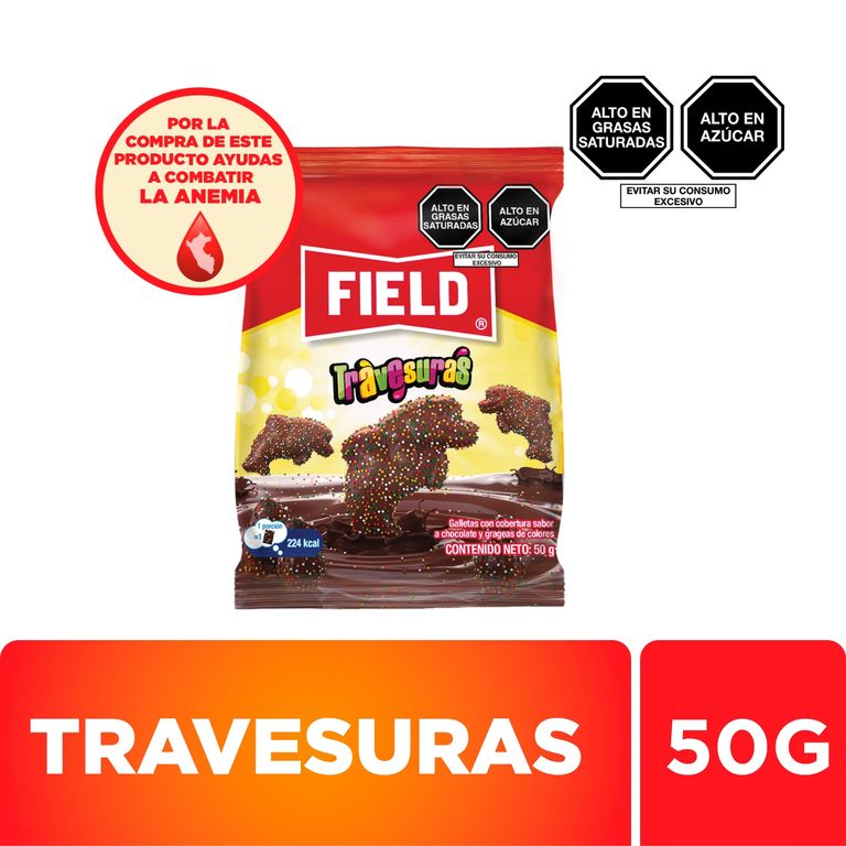 Galleta Field Travesuras Bolsa 50 g