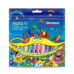 ARTESCO - Plumones Artesco Gruesos Aquamax 47 Empaque 12 Und