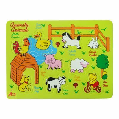 Juego Didáctico Arti Creativo Encaje Animales