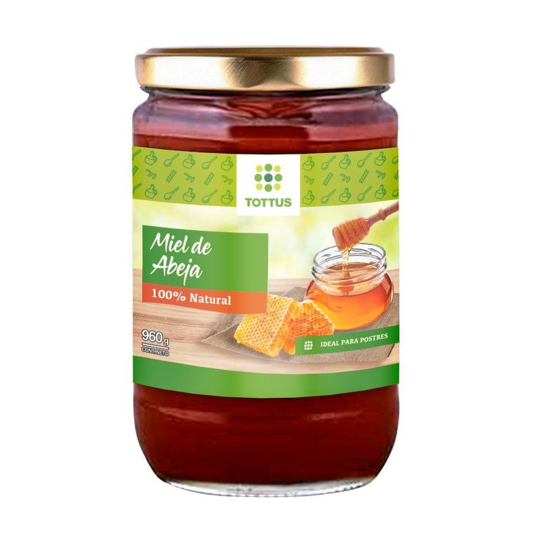 Miel de Abeja Tottus Tottus Envase 960 g