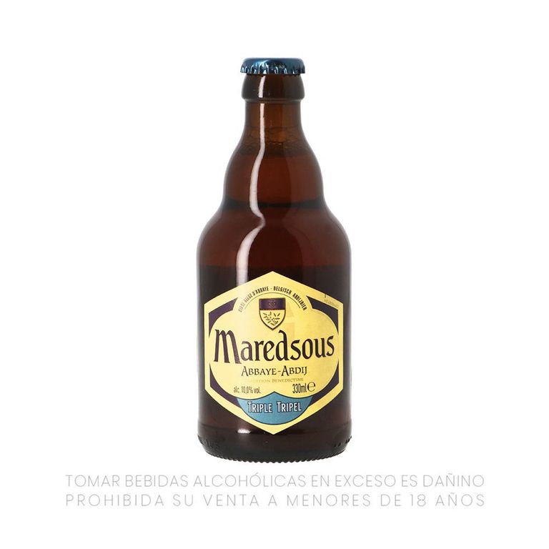 Cerveza Maredsous Tripel Botella 330 mL