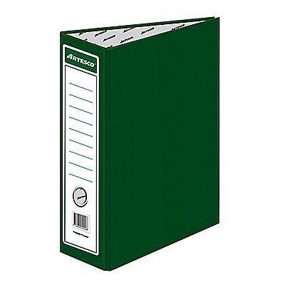 Archivador Artesco Plastificado Oficio AZ-75 Verde