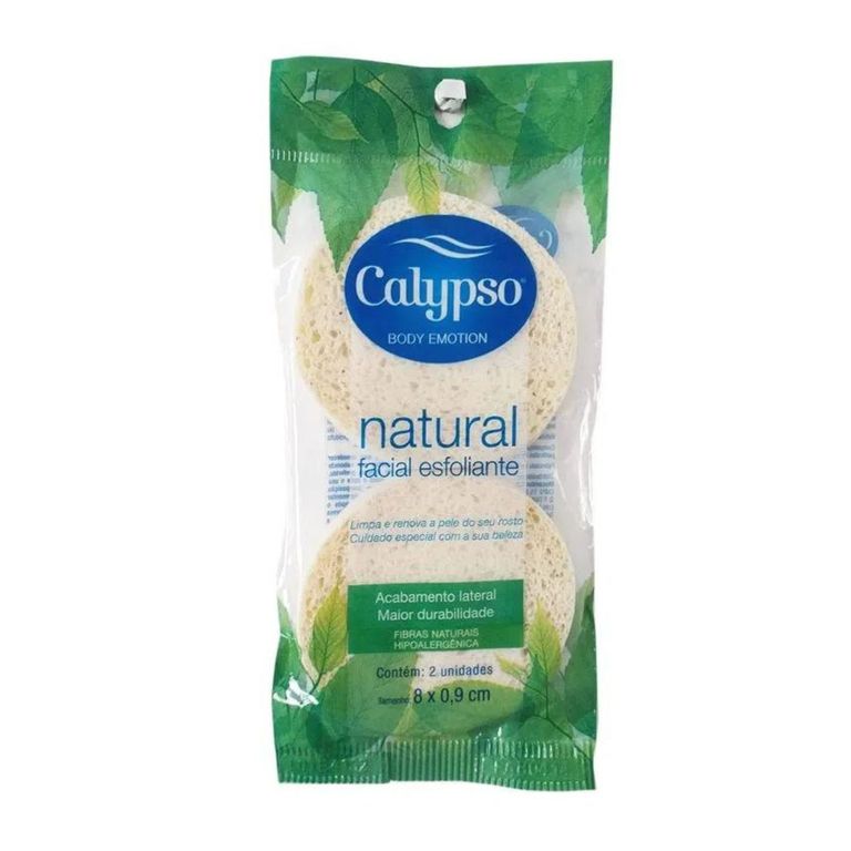 Esponja Desmaquilladora Calypso Empaque 4 Und