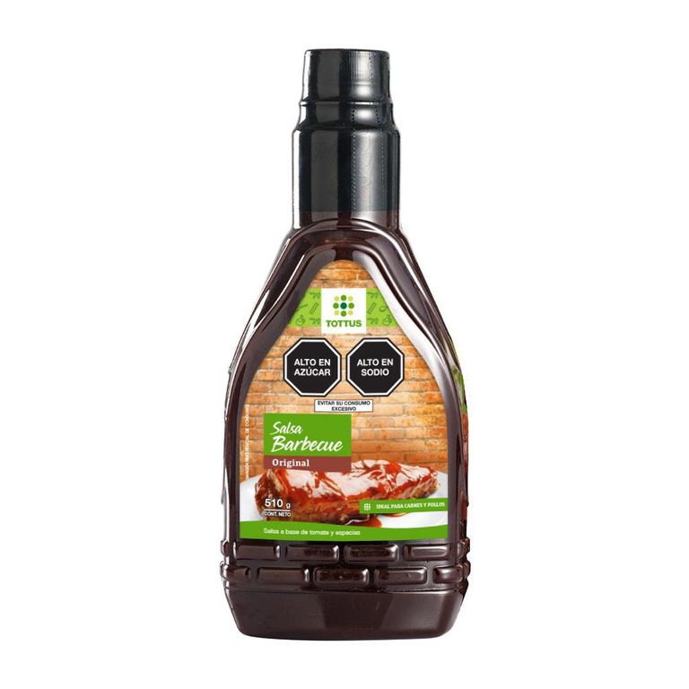 Salsa BBQ Tottus Original Envase 510 g
