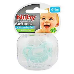 NUBY - Chupón Ortodoncia 0-6 Meses