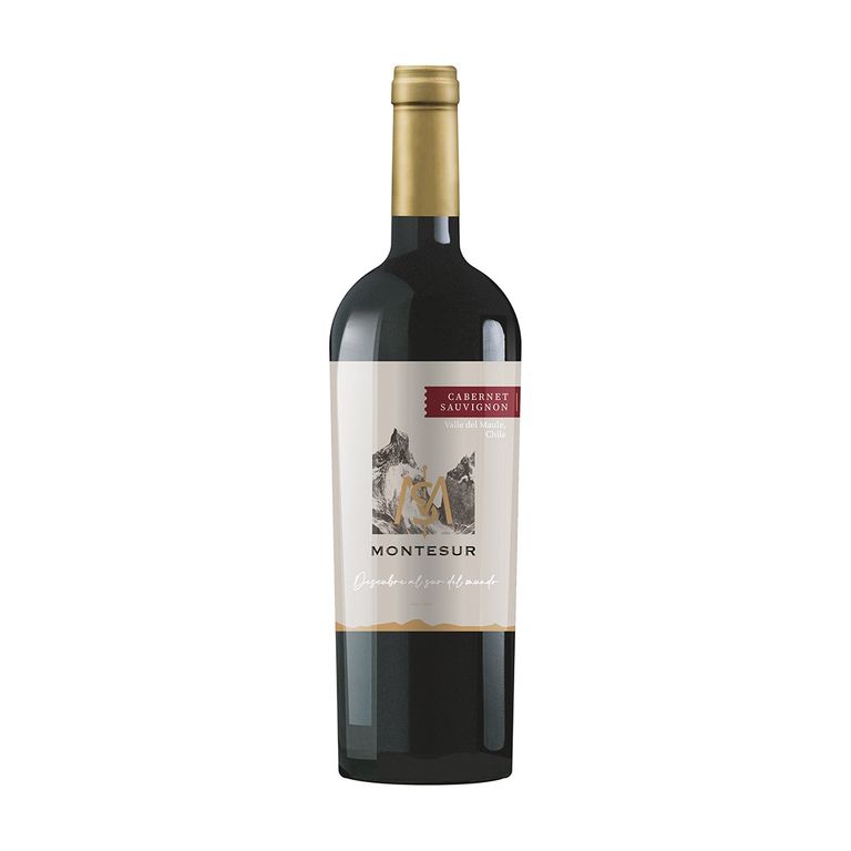 Vino Tinto Monte Sur Cabernet Sauvignon Botella 750 mL