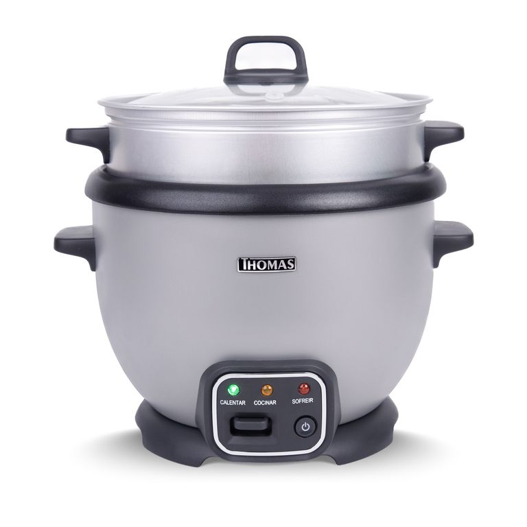 Olla Arrocera 22 Lt Plateada Th-36Pf