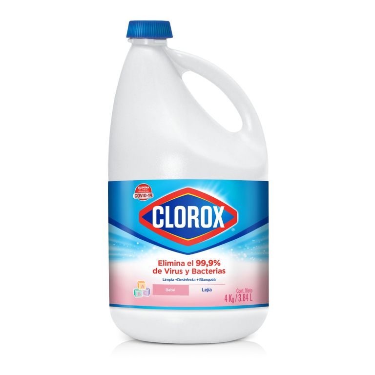 Lejía Clorox Bebé Botella 4 Kg