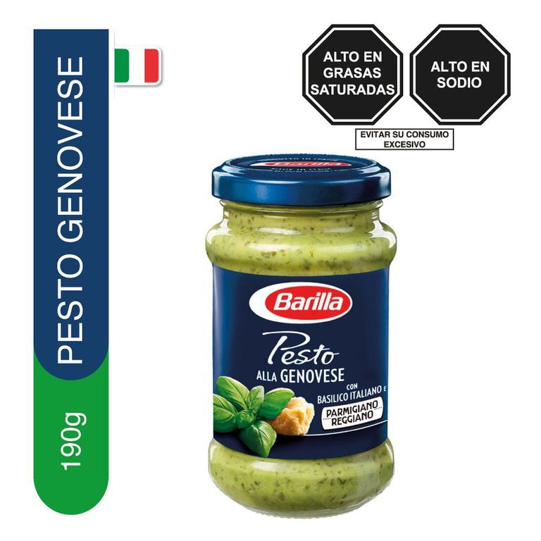 Salsa Pesto Genovese Barilla Envase 190 g