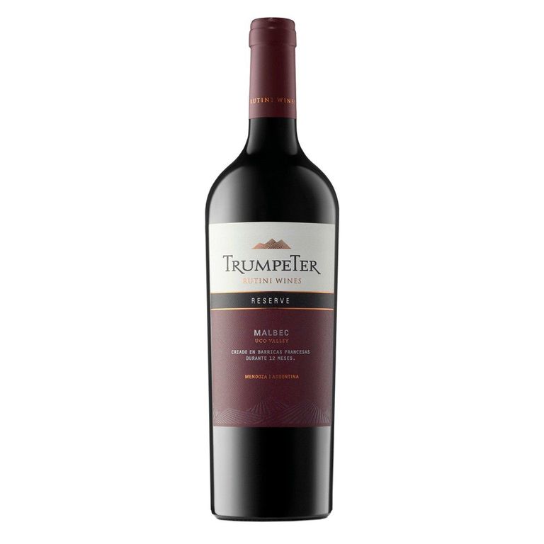 Vino Trumpeter Reserva Malbec Botella 750 mL
