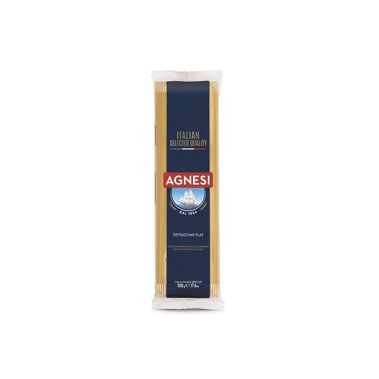 Fideo Fetuccini Flat Agnesi 500 g