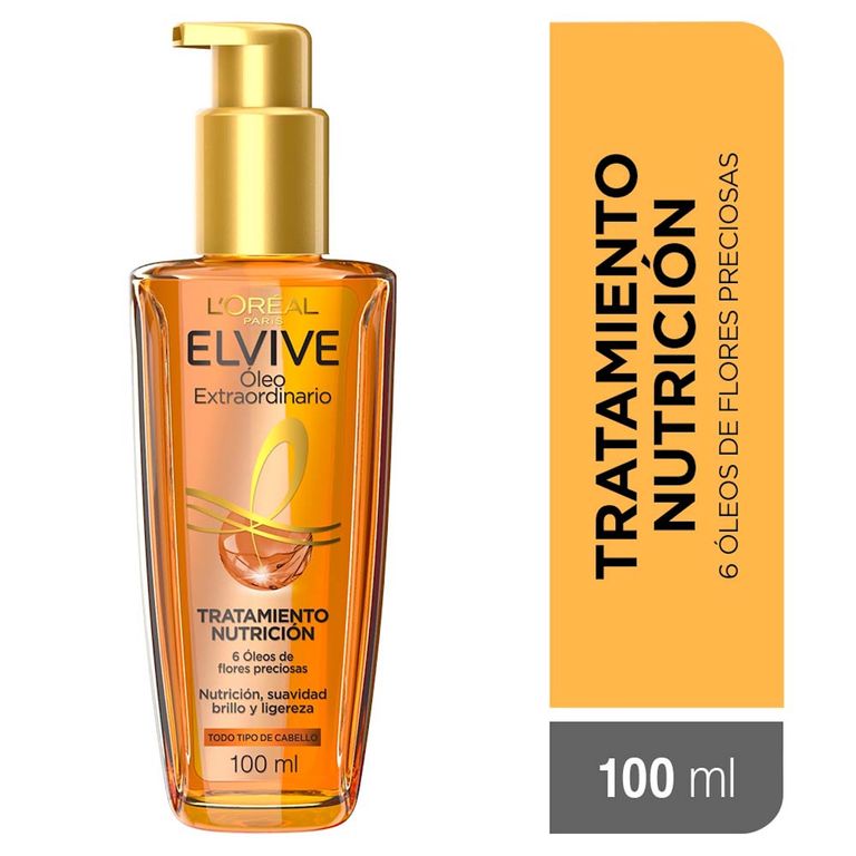 Tratamiento Óleo Extraordinario Elvive Envase 100 mL