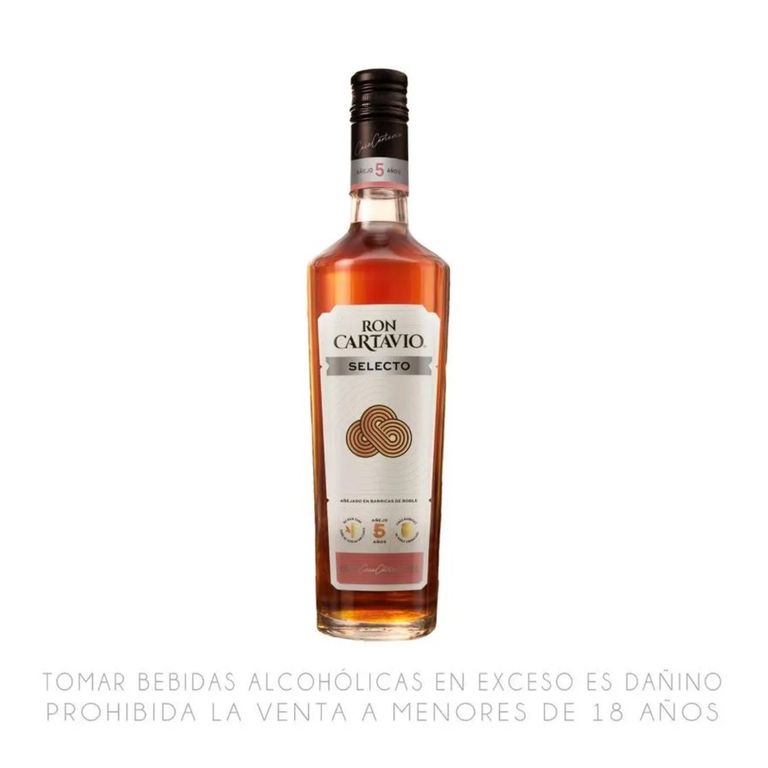 Ron Cartavio Selecto 5 Años Botella 750 mL