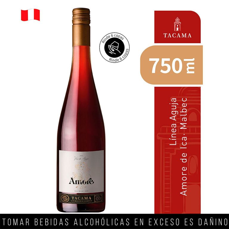 Vino Tacama Amor de Ica Botella 750 mL