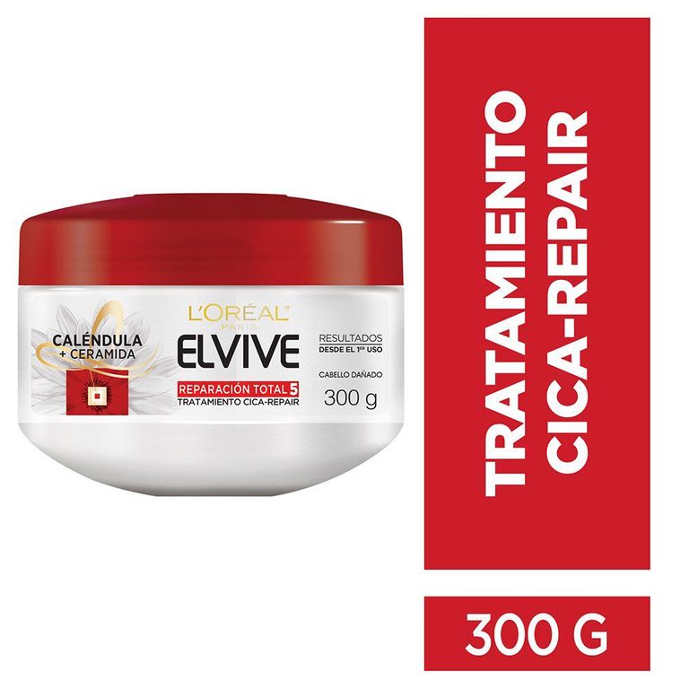 Tratamiento Capilar Elvive Reparación Total 5 Envase 300 g