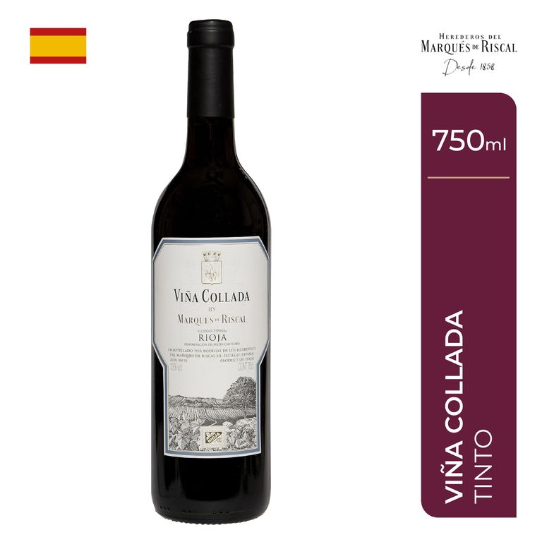 Vino Marques de Riscal Vina Collada Botella 750 mL