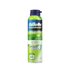 GILLETTE - Espuma de Afeitar Gillette Mach3 Sensitive Envase 155 mL
