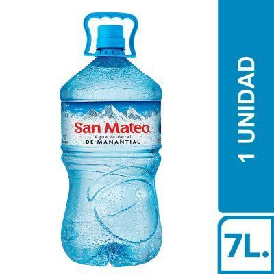 Agua San Mateo Sin Gas Bidón 7 L